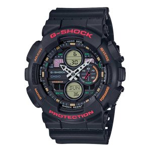Casio G-Shock Digital-Analogue Black Resin Strap Men Watch GA-140-1A4DR-P