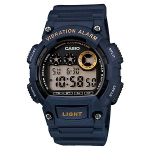 Casio General Digital Blue Resin Strap Men Watch W-735H-2AVDF-P