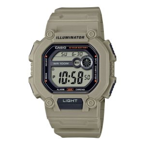 Casio General Digital White Resin Strap Unisex Watch W-737HX-5AVDF-P