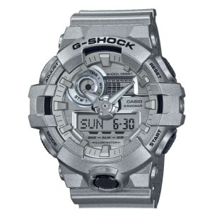 Casio G-Shock Digital-Analogue Silver Resin Strap Men Watch GA-700FF-8ADR-P