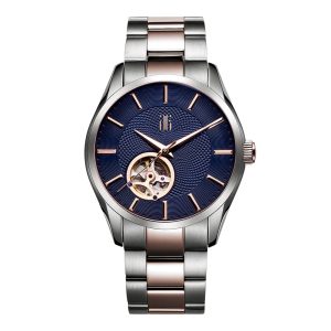 Aries Gold G 8022 Series Two-Tone Stainless Steel Strap Men Watch G 8022 SRG-BU