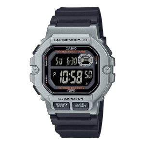 Casio General Digital Black Resin Strap Men Watch WS-1400H-1BVDF-P