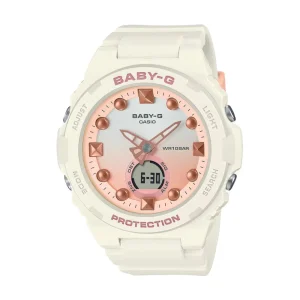 Casio Baby-G BGA-320 Series White Resin Strap Women Watch BGA-320-7A1DR