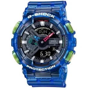 Casio G-Shock Digital-Analogue Blue Resin Strap Men Watch GA-110JT-2ADR