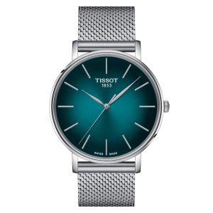 Tissot Everytime Silver Stainless Milanese Strap Men Watch T1434101109100
