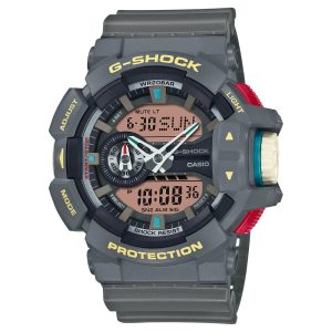 Casio G-Shock Digital-Analogue Gray Resin Strap Men Watch GA-400PC-8ADR