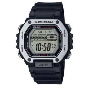Casio General Digital Black Resin Strap Men Watch MWD-110H-1AVDF-P
