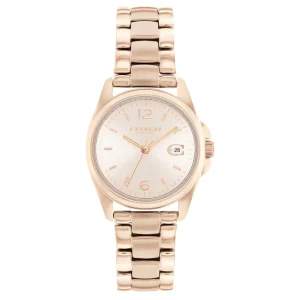 Coach New York Greyson Stainless Steel Strap Women Watch 14503908