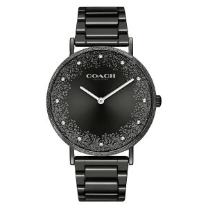 Coach New York Perry Black Dial Stainless Steel Strap Women Watch 14503636