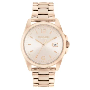 Coach New York Greyson Stainless Steel Strap Women Watch 14503912