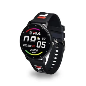 Fila My Smart Black Silicone Strap Unisex Smartwatch SW/25B.APEC