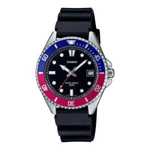 Casio General Black Dial Bio-Based Resin Strap Men Watch MDV-10-1A2VDF