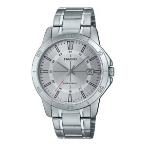 Casio General Silver Dial Stainless Steel Strap Unisex Watch MTP-V004D-7CUDF