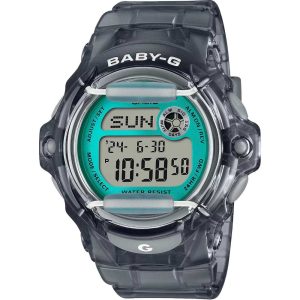 Casio Baby-G Gray Strap Shock Resistant Digital Watch for Women BG-169U-8BDR-P