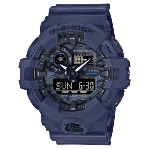 Casio G-Shock Blue Resin Strap Men Watch GA-700CA-2ADR-P
