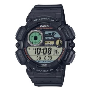 Casio General Digital Black Resin Strap Men Watch WS-1500H-1AVDF-P