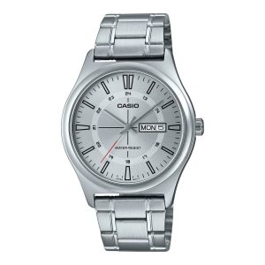 Casio General Silver Dial Stainless Steel Strap Men Watch MTP-V006D-7CUDF