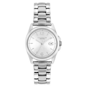Coach New York Silver Dial Stainless Steel Strap Women Watch 14503906