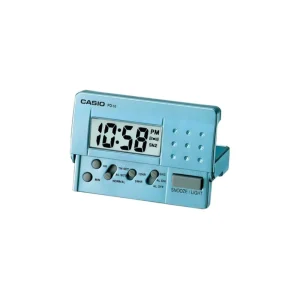 Casio Clock Blue Case Table Alarm Clock PQ-10D-2R-P