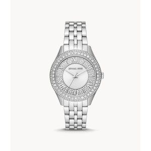 Michael Kors Harlowe Silver Dial And Stainless Steel Strap Women Watch MK4708