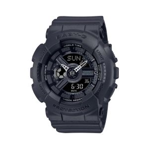 Casio Baby-G Quartz Black Resin Strap Women Watch BA-110XBC-1ADR-P