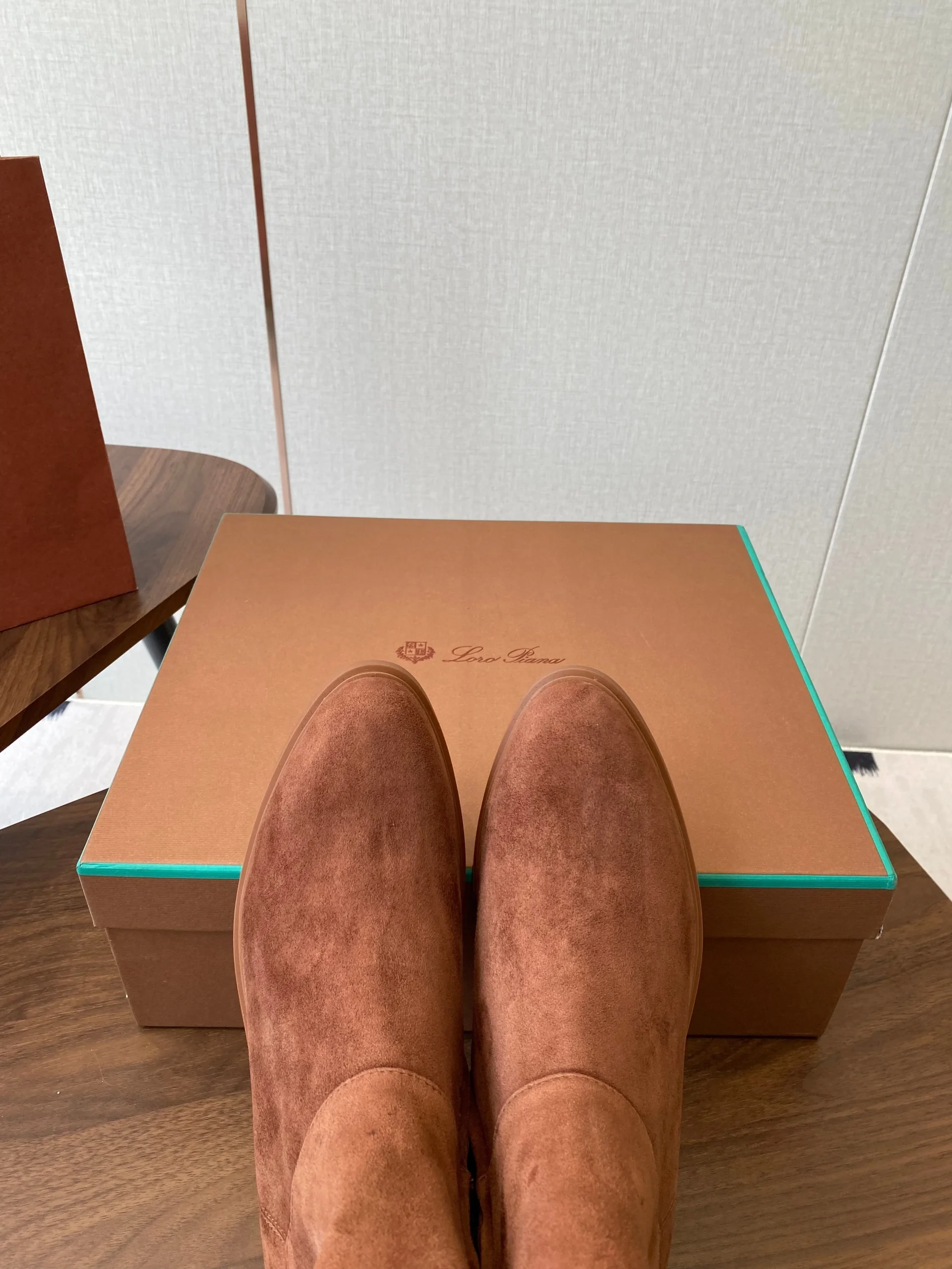 LP latest short boots brown suede 388104 - Image 3