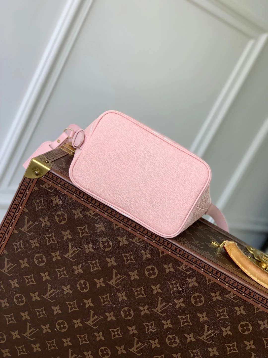 LV All In BB bag Pink Monogram Empreinte leather 240978 - Image 4