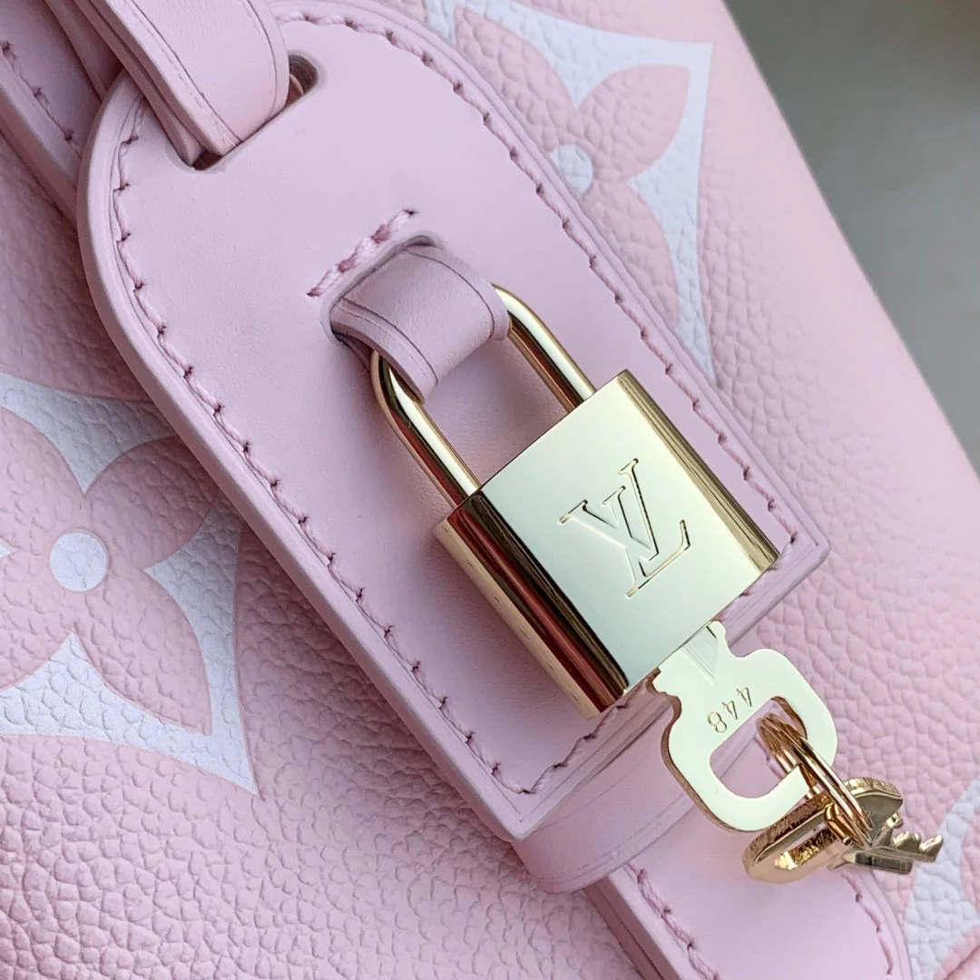 LV All In BB bag Pink Monogram Empreinte leather 240978 - Image 8