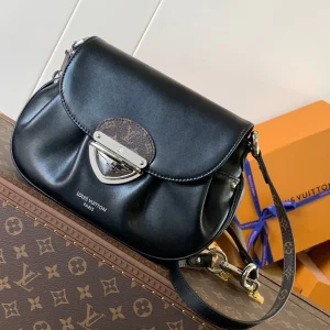 LV Sunset Vibe Handbag Black Sheepskin 241290