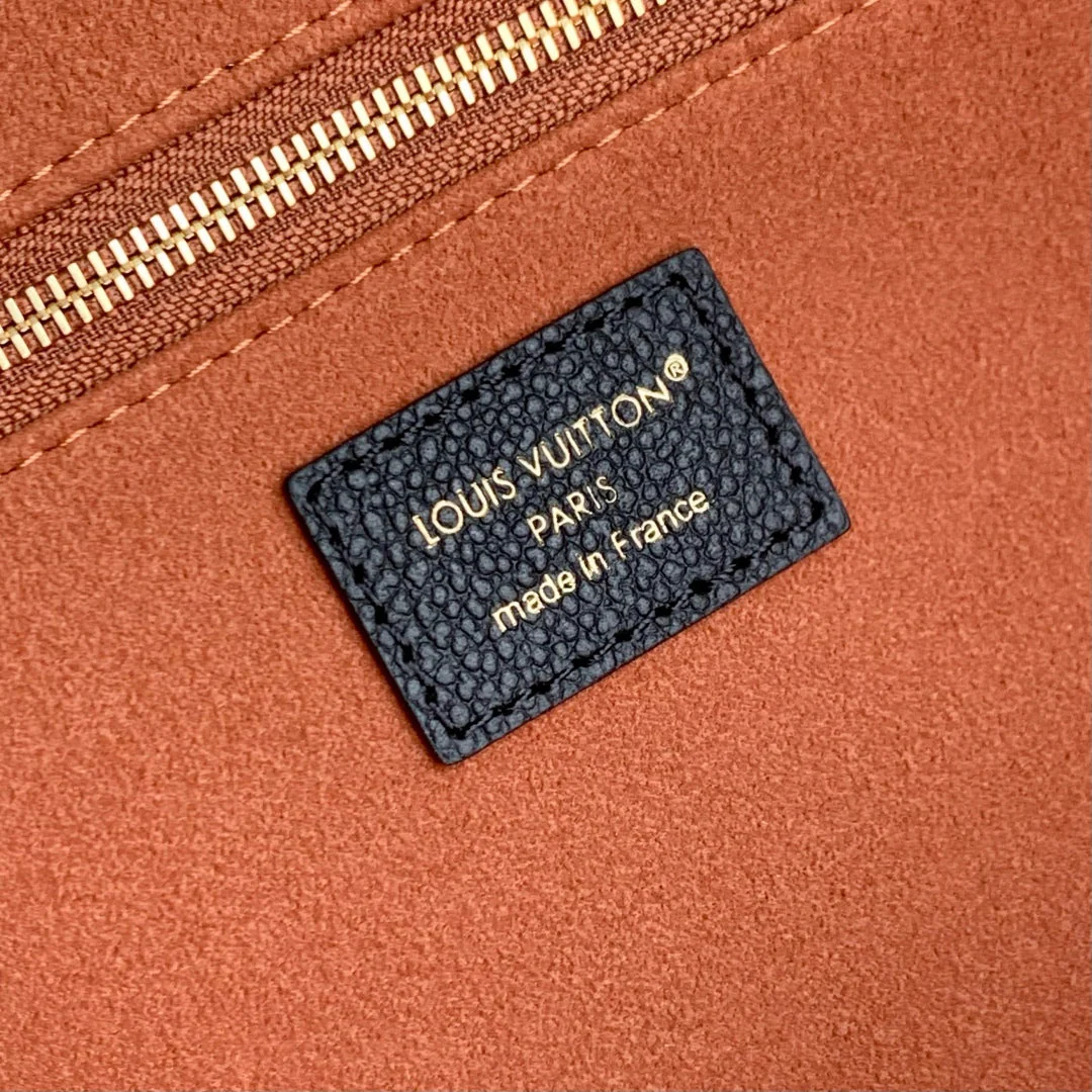 Anytime 42cm Tote Bag Black Gold Empreinte leather 250554 - Image 9