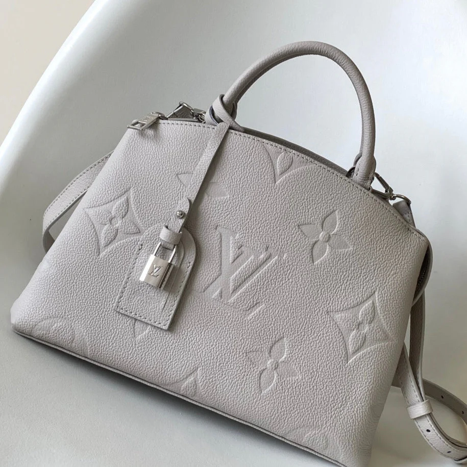 LV Petit Palais Bag Gray Cowhide 251695