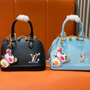 LV x TM ALMA BB Bag 23.5cm Epi leather 331720