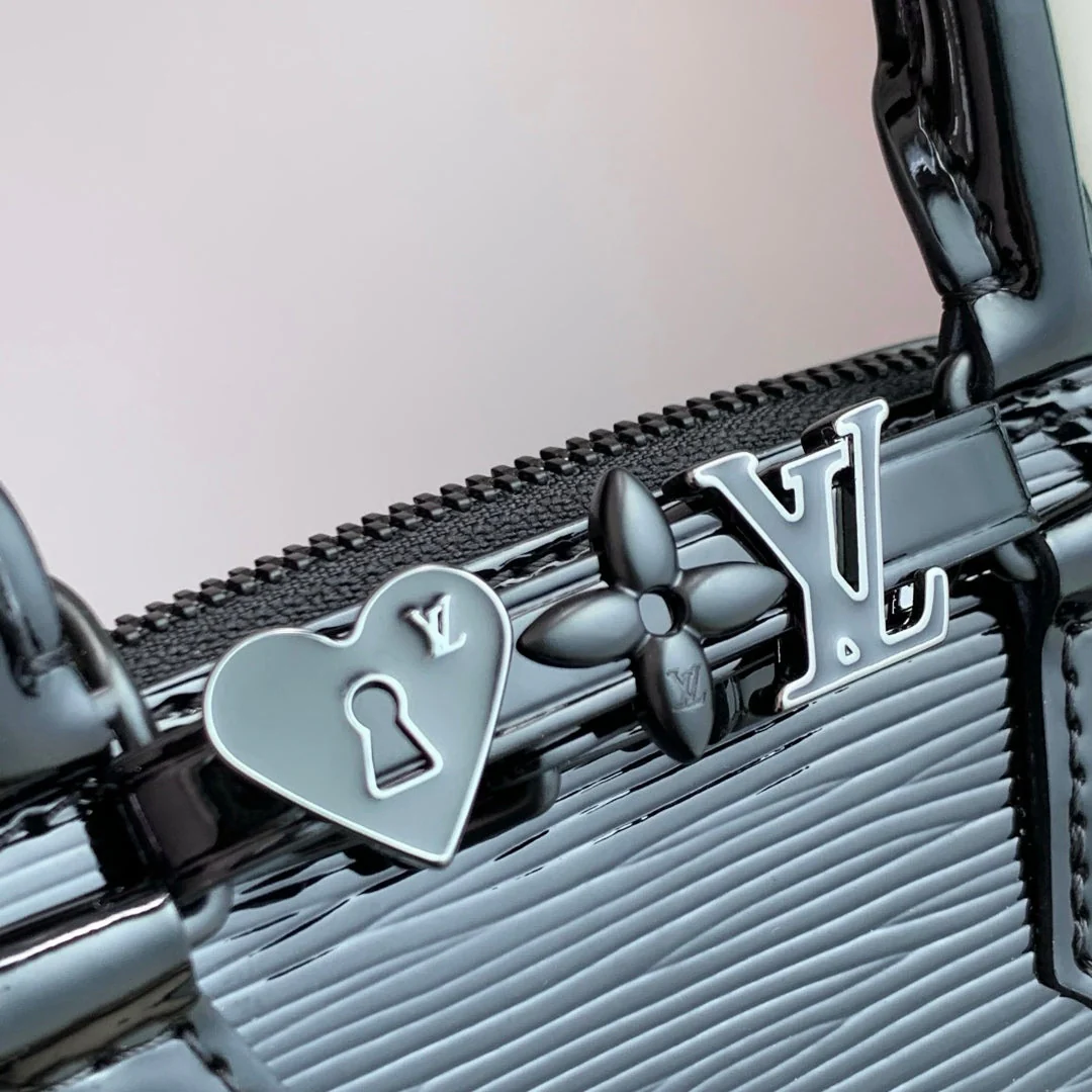 LV Alma Monogram Bag 19.5cm Black Epi Leather 337573 - Image 3