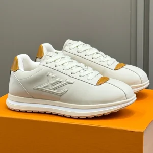 LV 25 Buttersoft Sneaker White Lambskin 333490