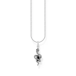THOMAS SABO Romance Necklace with snake pendant silver