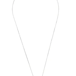 OPAL GLOW BLUE CREATED OPAL CIRCLE PENDANT SILVER