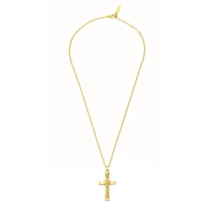 Police Crossed Men's Necklace