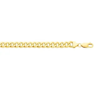 9kt Yellow Gold Silver Infused Necklace