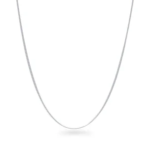 50cm Herringbone Chain Necklace in Sterling Silver