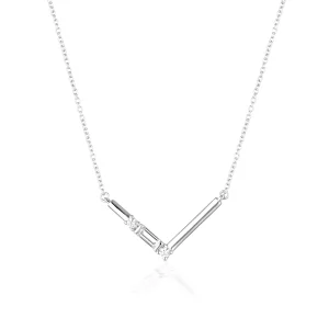 GEORGINI THE LAYERED EDIT TIGA NECKLACE SILVER