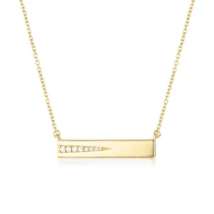 GEORGINI THE LAYERED EDIT GILDED PENDANT GOLD