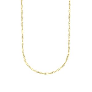 50cm Solid Singapore Chain in 9kt Yellow Gold