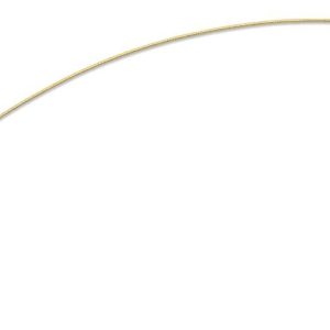 9kt Yellow Gold Silver Infused Square Snake Chain Necklace 45cm