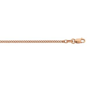 45cm Curb Chain in 9kt Rose Gold