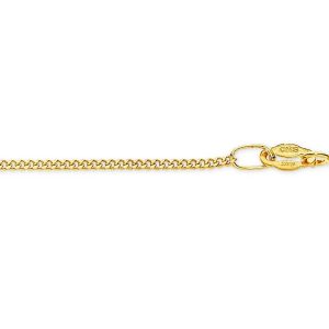 40cm Fine Curb Chain in 9kt Yellow Gold