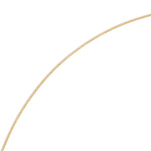 9kt Yellow Gold Belcher Chain Necklace 65cm