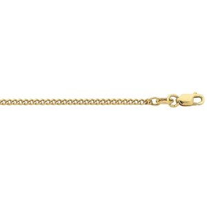 55cm Tight Curb Chain in 9kt Yellow Gold