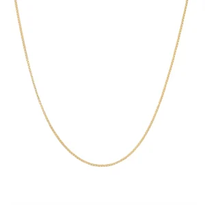 40cm Box Chain in 9kt Yellow Gold