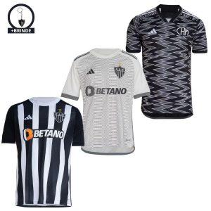 Atlético Mineiro KIT 3 Jerseys Home,Away e Third 2024/25