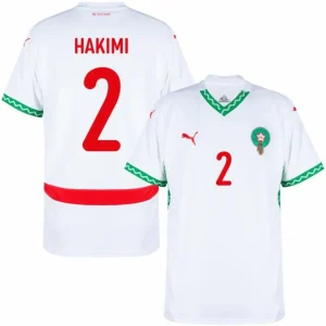 Morocco Hakimi 2 Away Fan Jersey 2025/26
